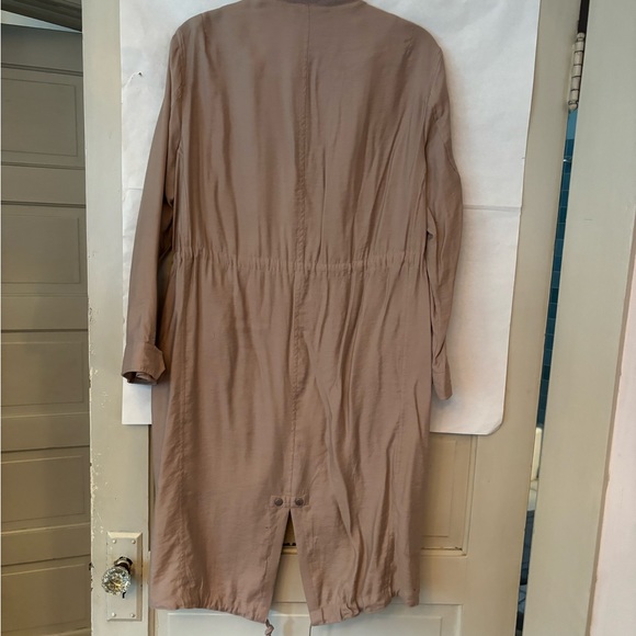 AllSaints Elio Bomber jacket sweater in dusty rose size 2 - Picture 9 of 16